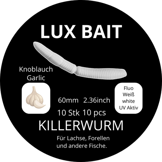 Killerwurm – UV-Softbait für Forelle & Lachs | Lux Bait