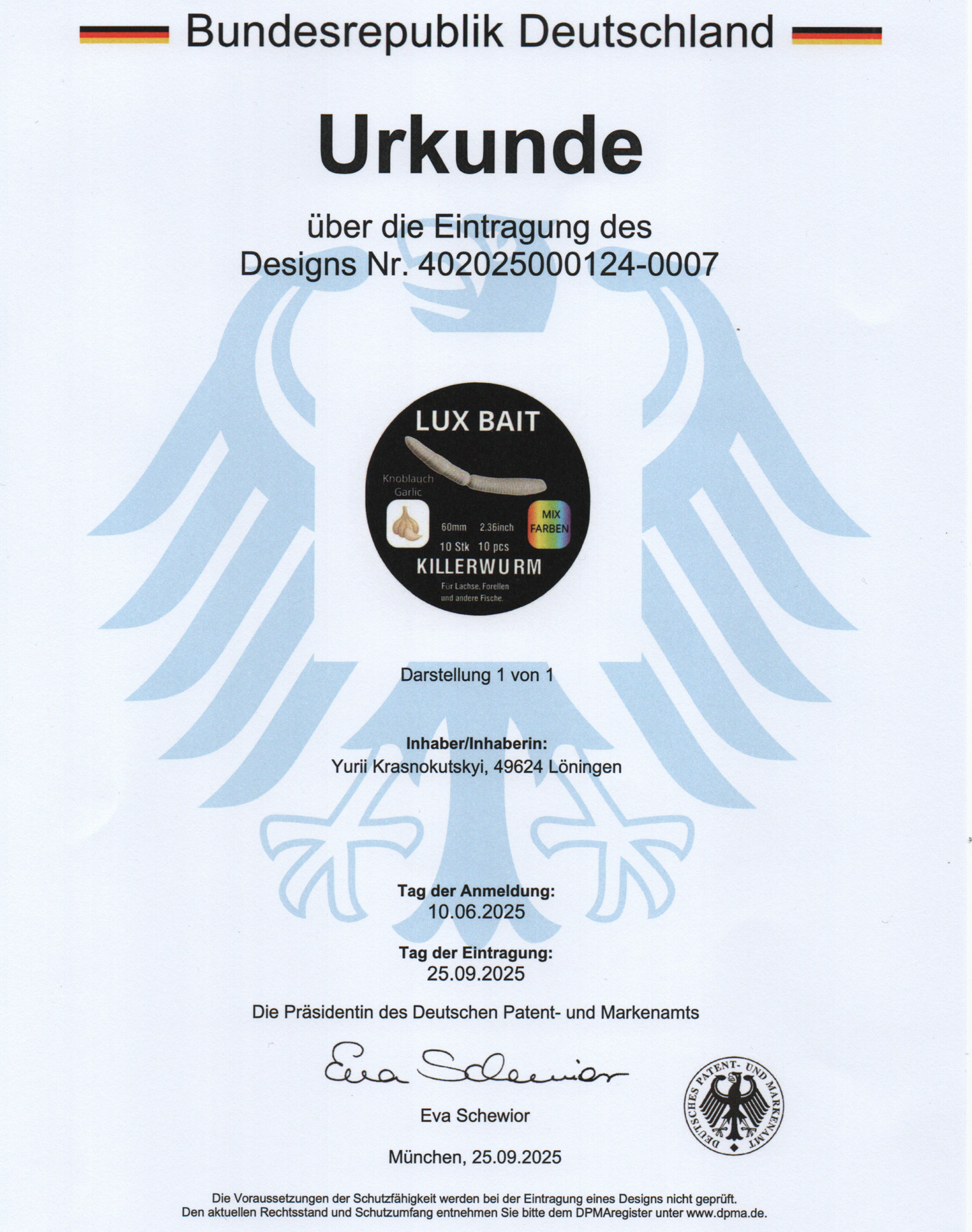 Killerwurm – UV-Softbait für Forelle & Lachs | Lux Bait