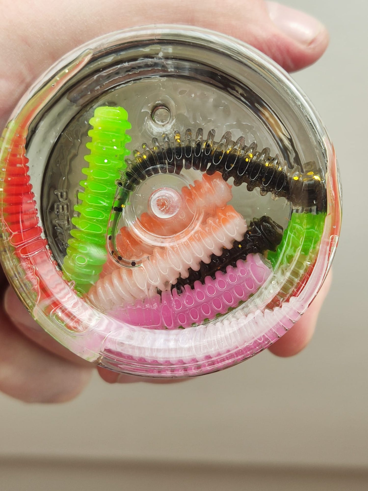 Lux Flip 55 mm – Fluo UV Softbait für Forelle & Lachs | Lux Bait