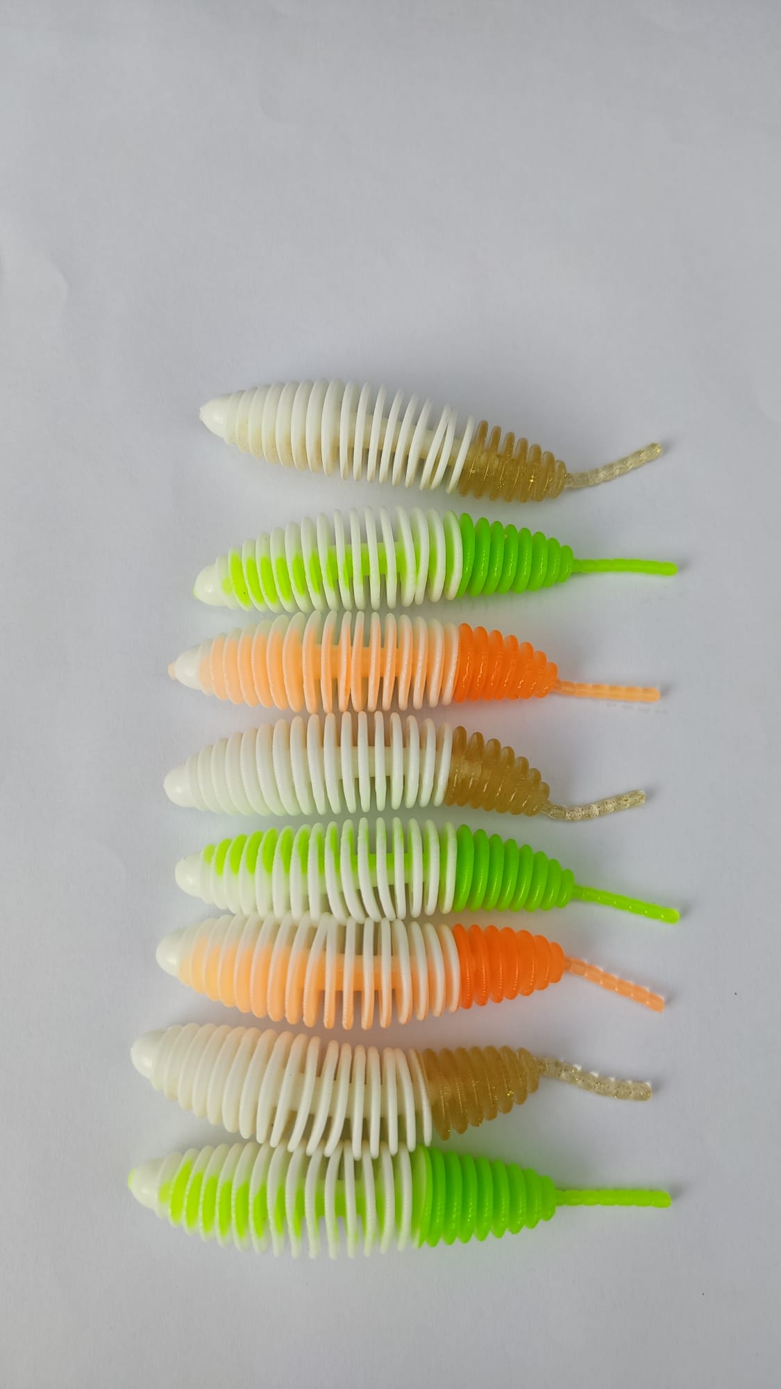 Lux Maden 70 mm – UV Softbait für Forelle & Lachs | Lux Bait