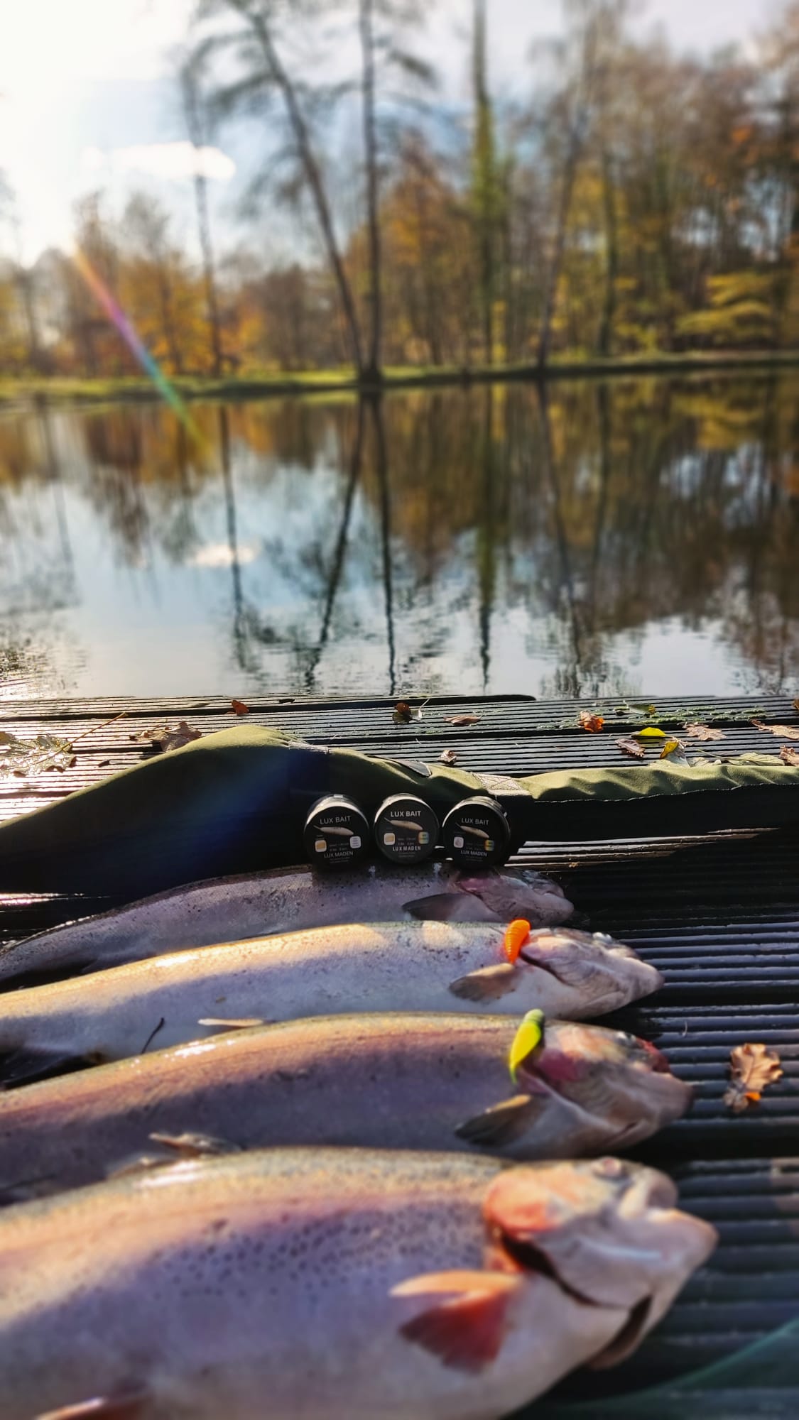 Lux Maden 70 mm – UV Softbait für Forelle & Lachs | Lux Bait