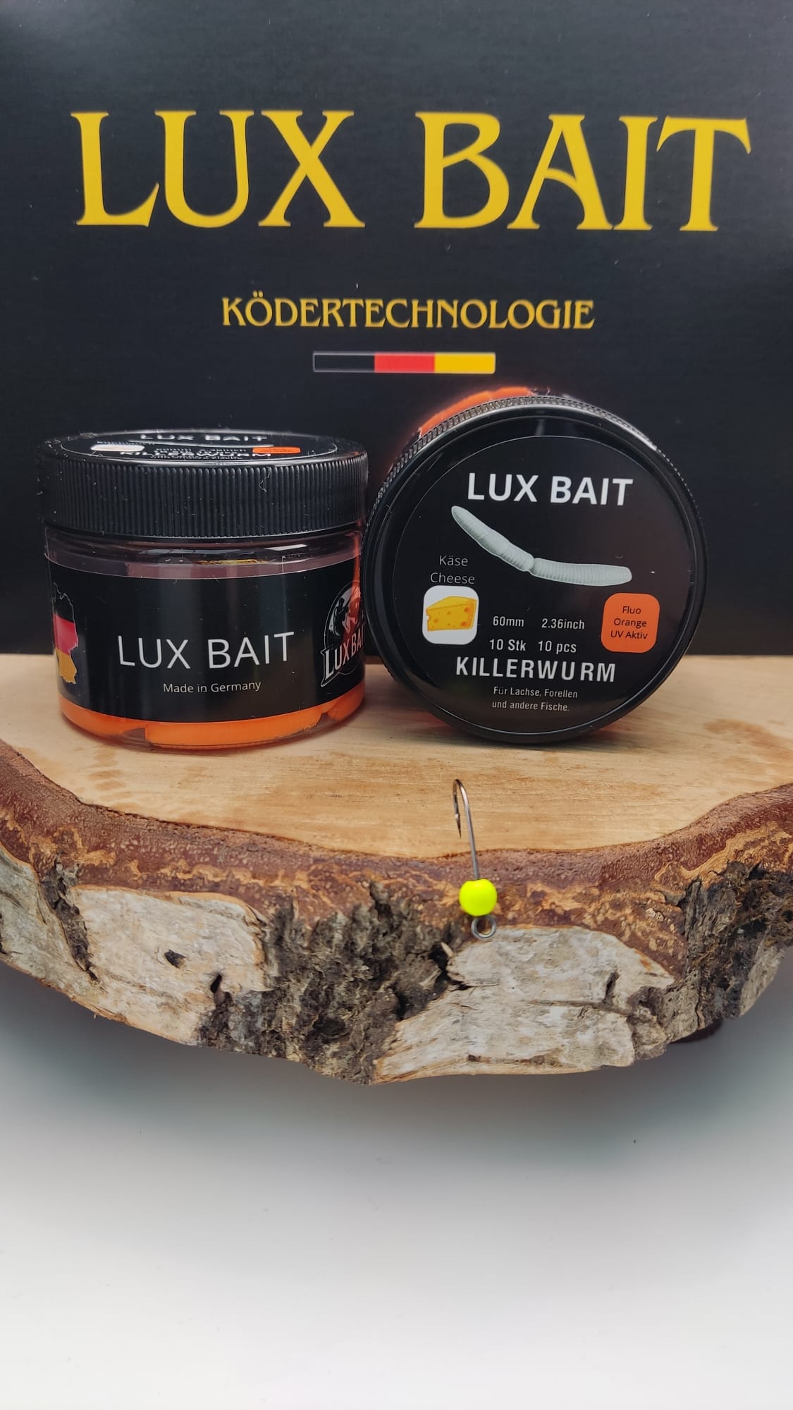 Killerwurm – UV-Softbait für Forelle & Lachs | Lux Bait