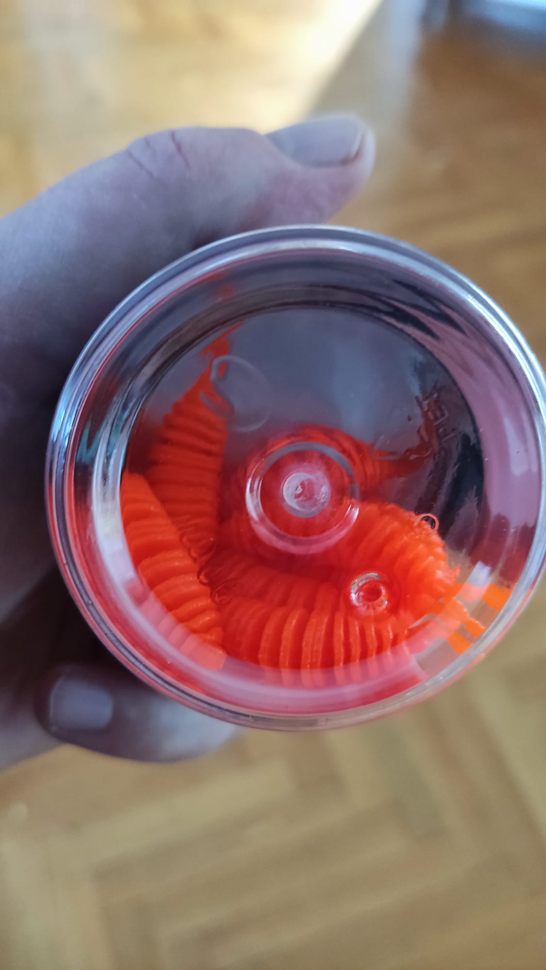 Lux Maden 50 mm – UV Softbait für Forelle & Lachs | Lux Bait