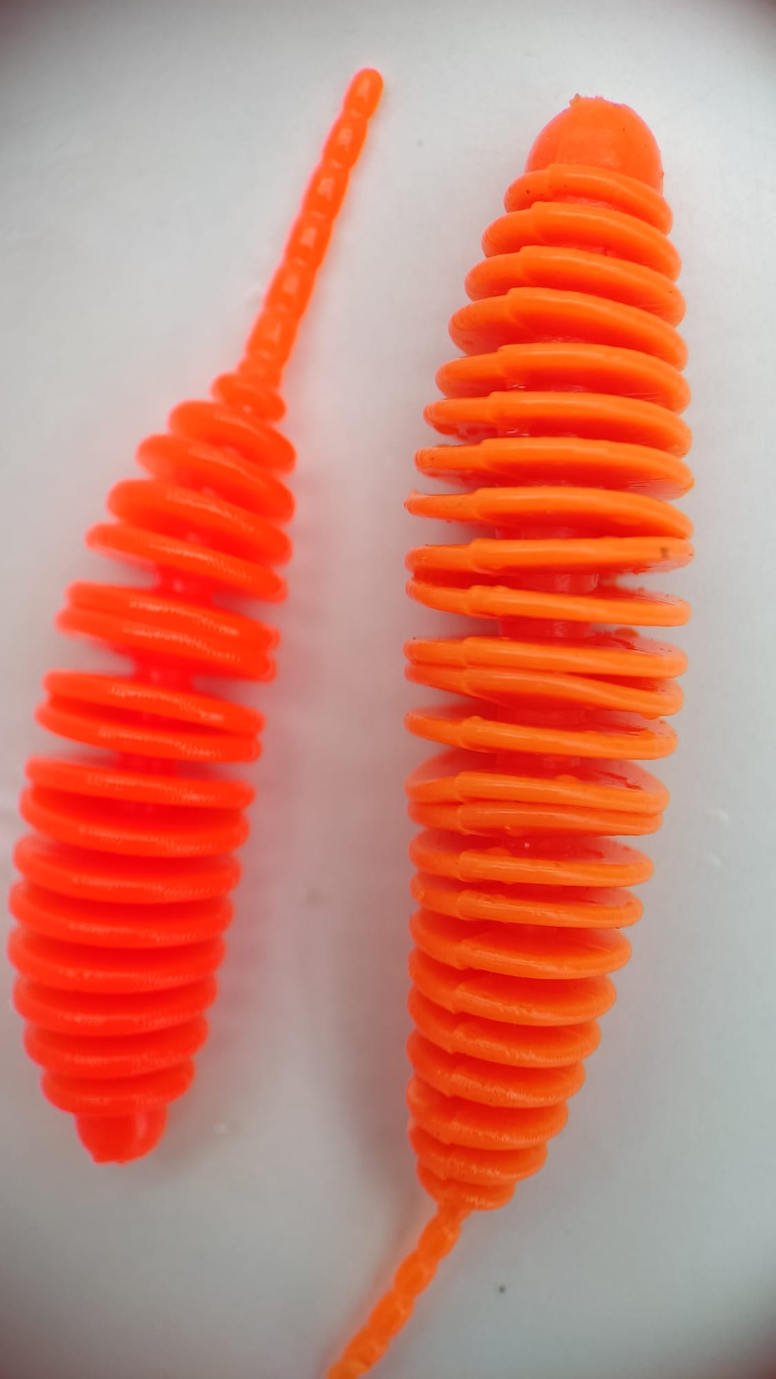 Lux Maden 70 mm – UV Softbait für Forelle & Lachs | Lux Bait