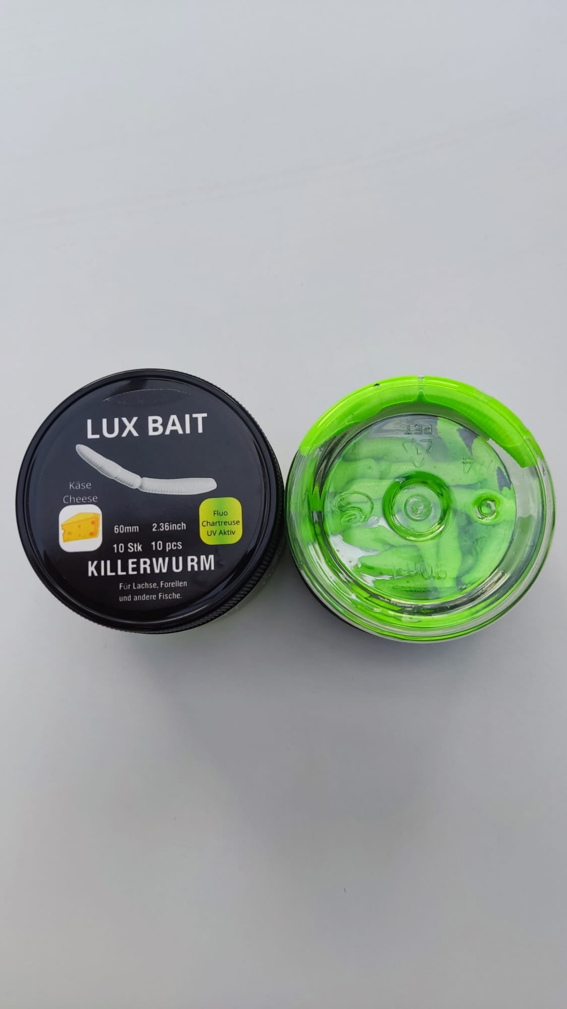 Killerwurm – UV-Softbait für Forelle & Lachs | Lux Bait
