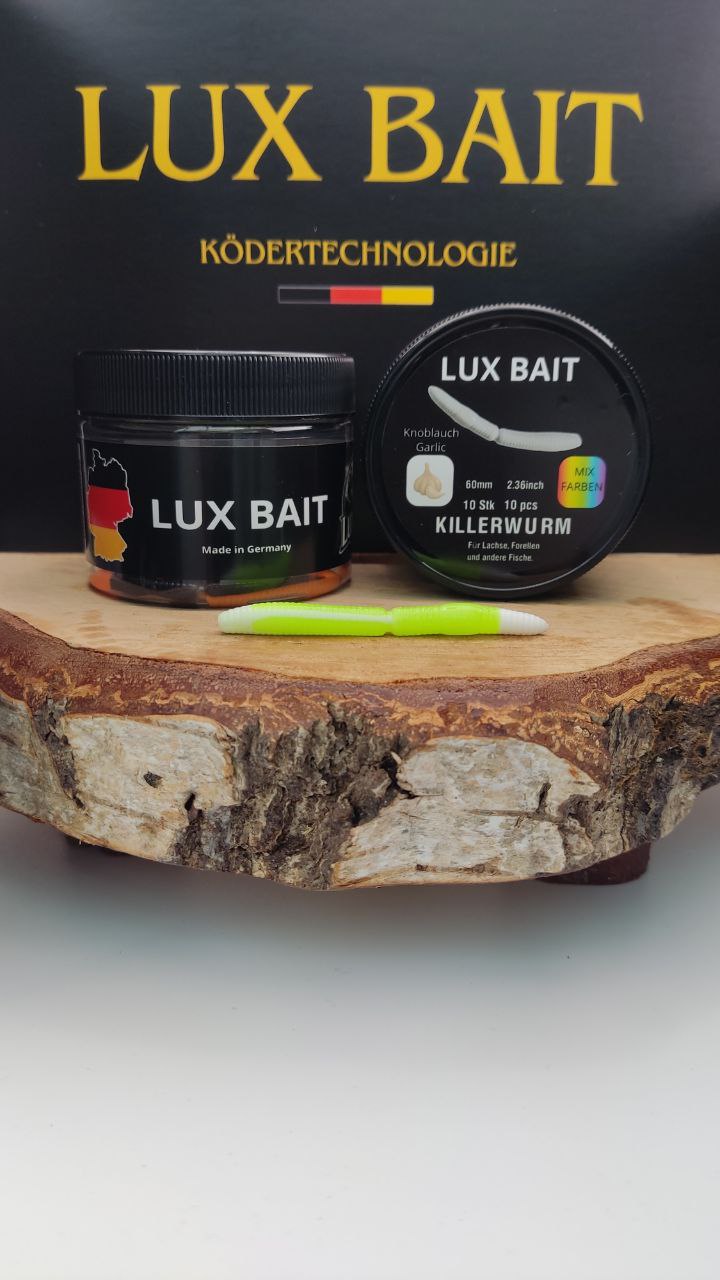 Killerwurm – UV-Softbait für Forelle & Lachs | Lux Bait