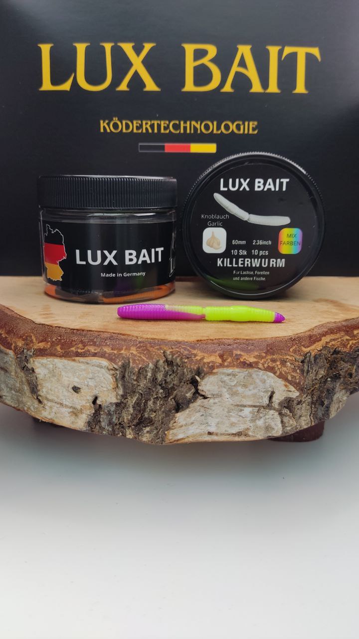 Killerwurm – UV-Softbait für Forelle & Lachs | Lux Bait