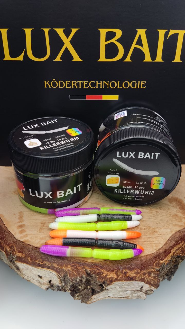Killerwurm – UV-Softbait für Forelle & Lachs | Lux Bait