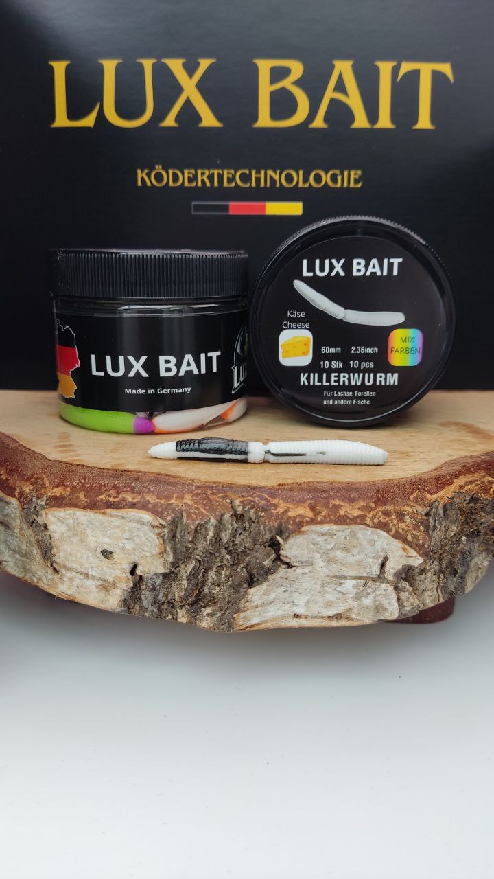 Killerwurm – UV-Softbait für Forelle & Lachs | Lux Bait